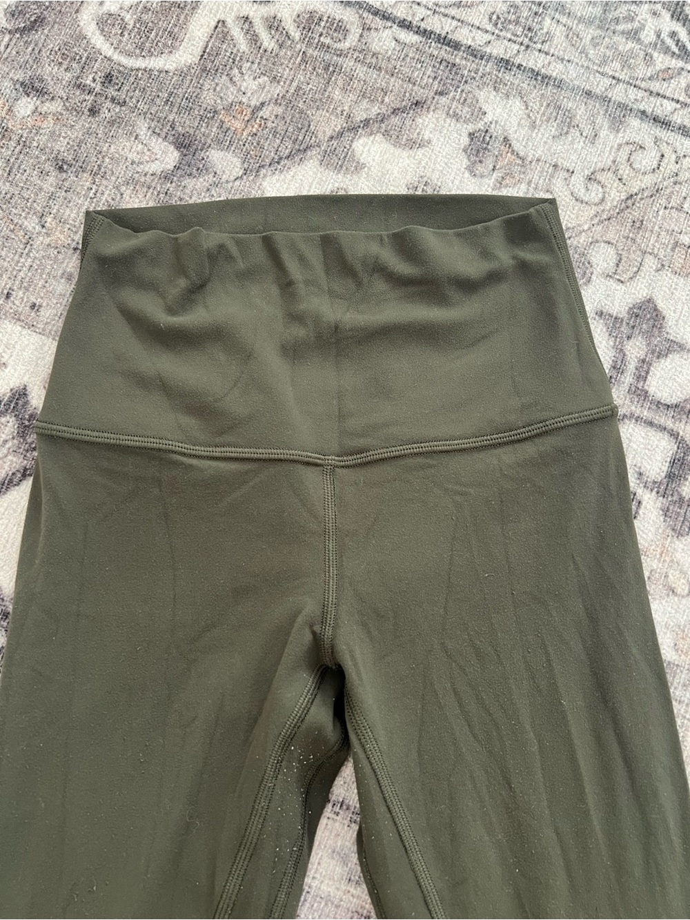 LULULEMON Align Pant Dark Olive Size 4 - Picture 4 of 11